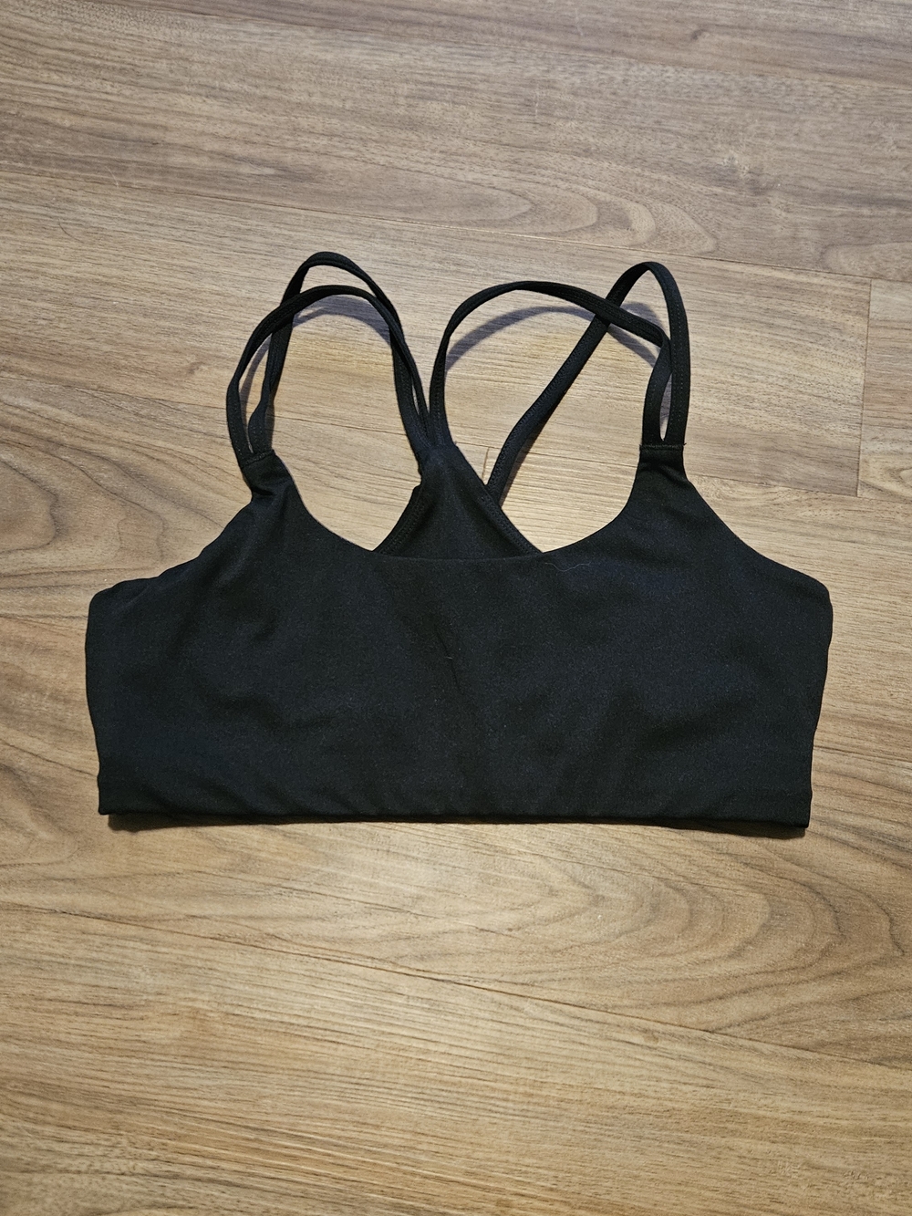 Fabletics Black Strappy Women's Bralette